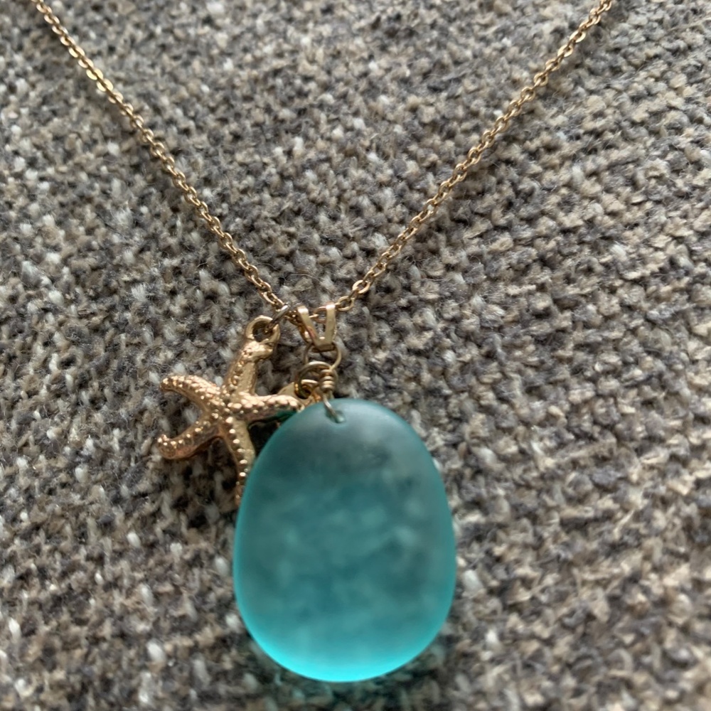 Seaglass necklace